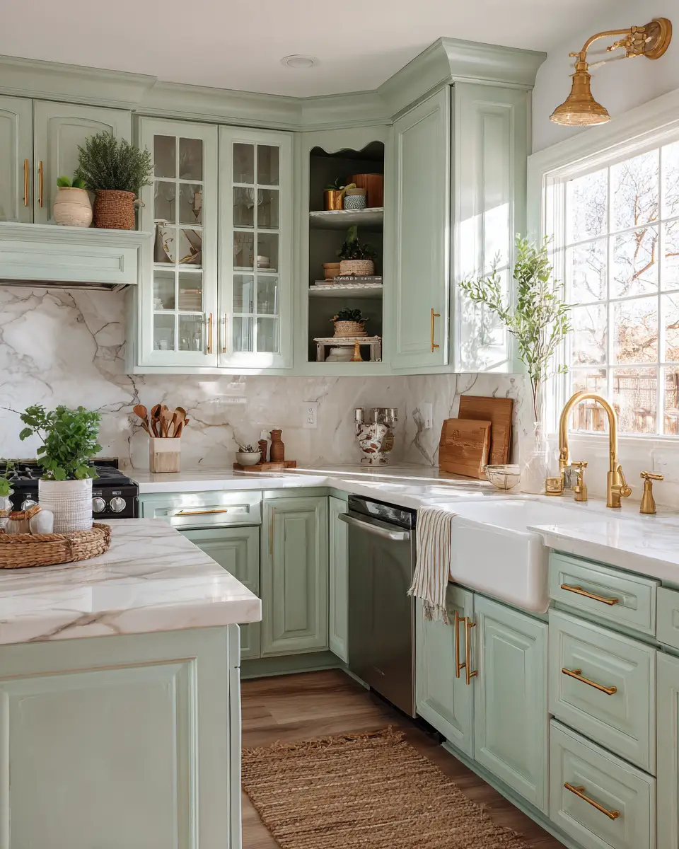 Grandmillennial Kitchen Decor Ideas