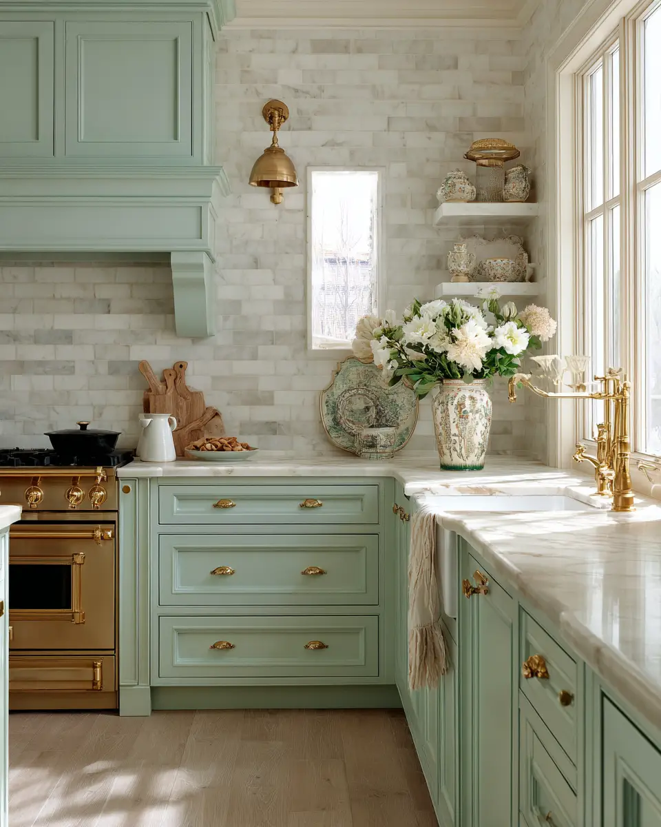 Grandmillennial Kitchen Decor Ideas