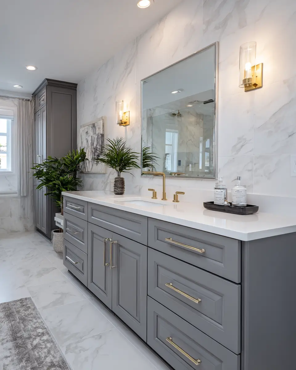 Gray Bathroom Decor Ideas