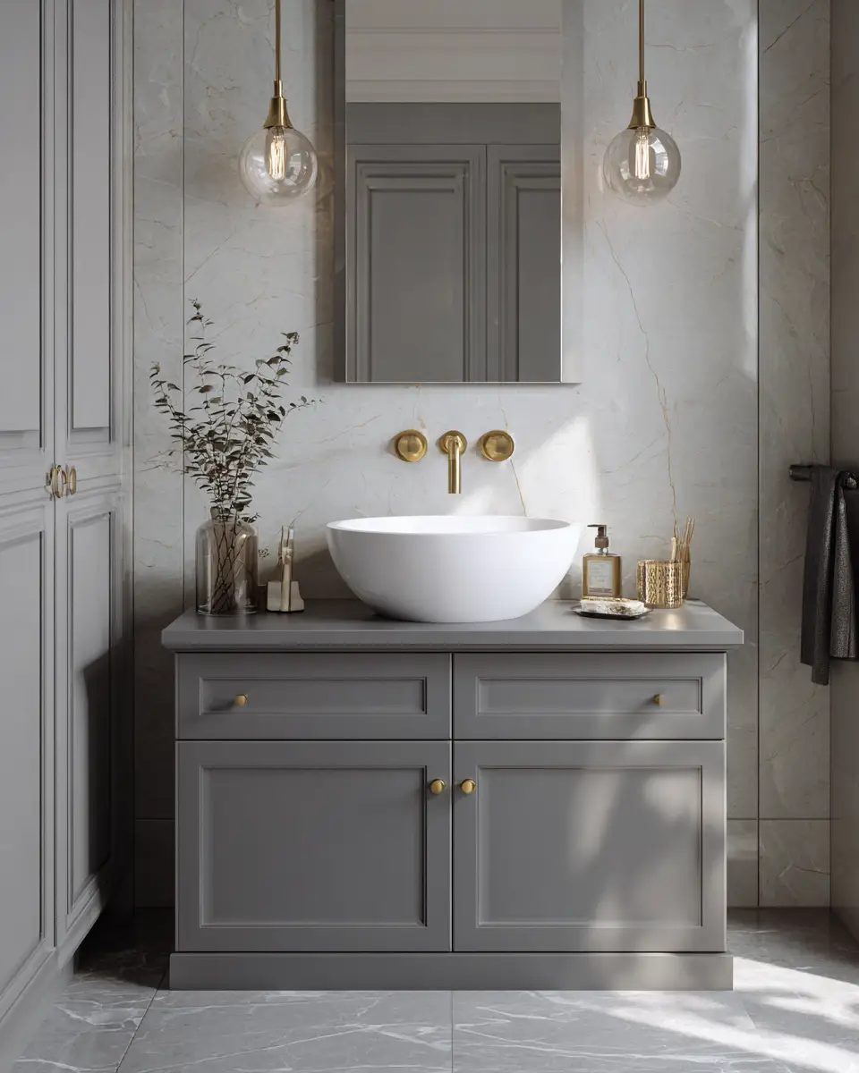 Gray Bathroom Decor Ideas