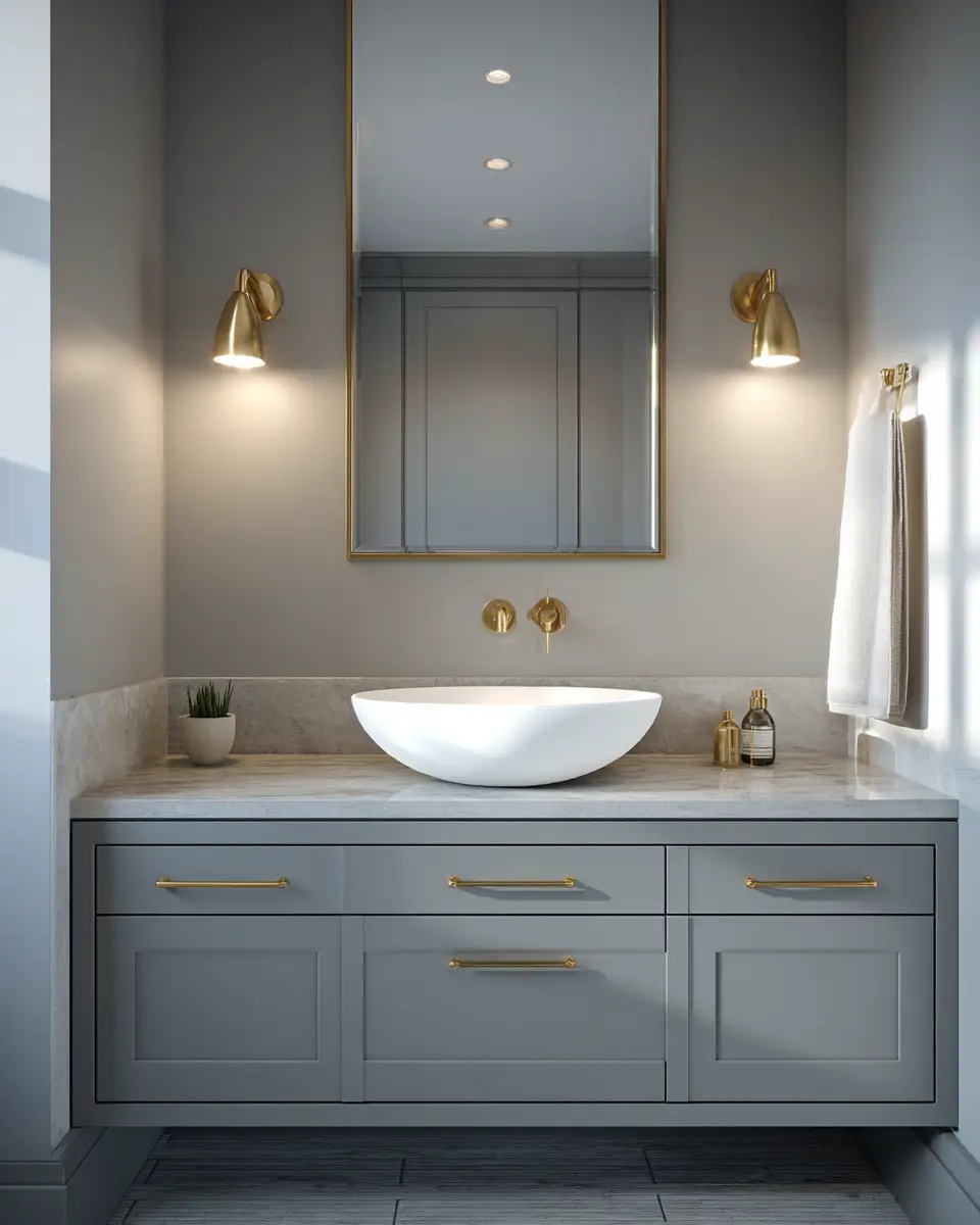 Gray Bathroom Decor Ideas