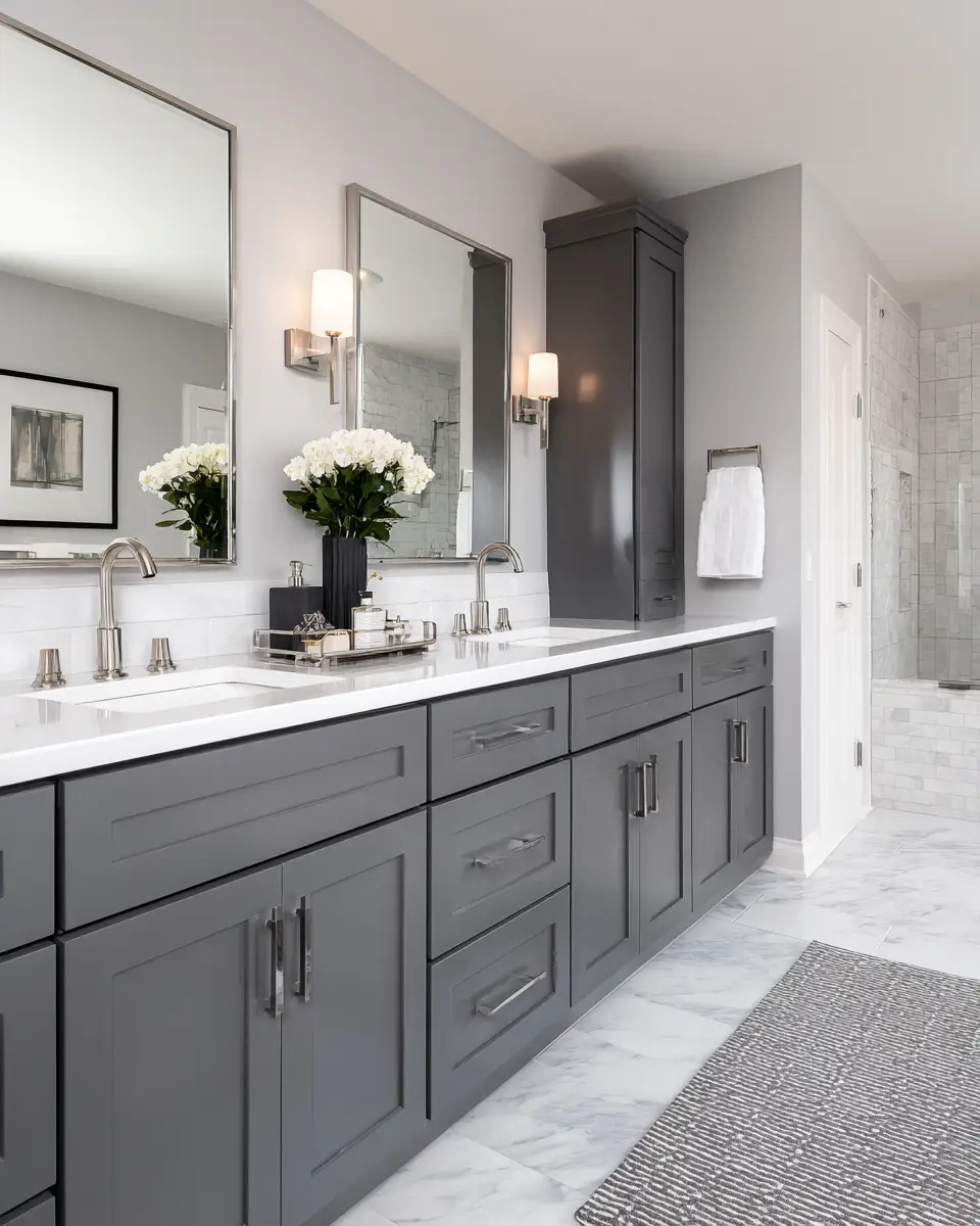 Gray Bathroom Decor Ideas