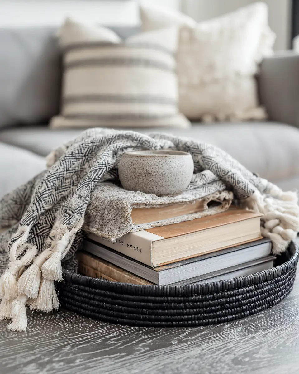 Gray Boho Living Room Decor Ideas