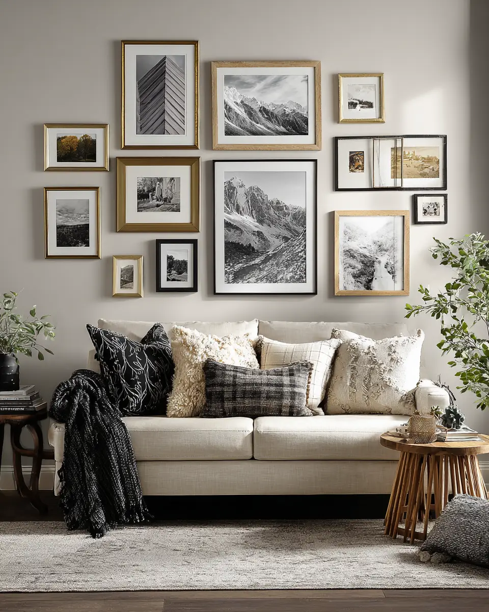 Gray Boho Living Room Decor Ideas