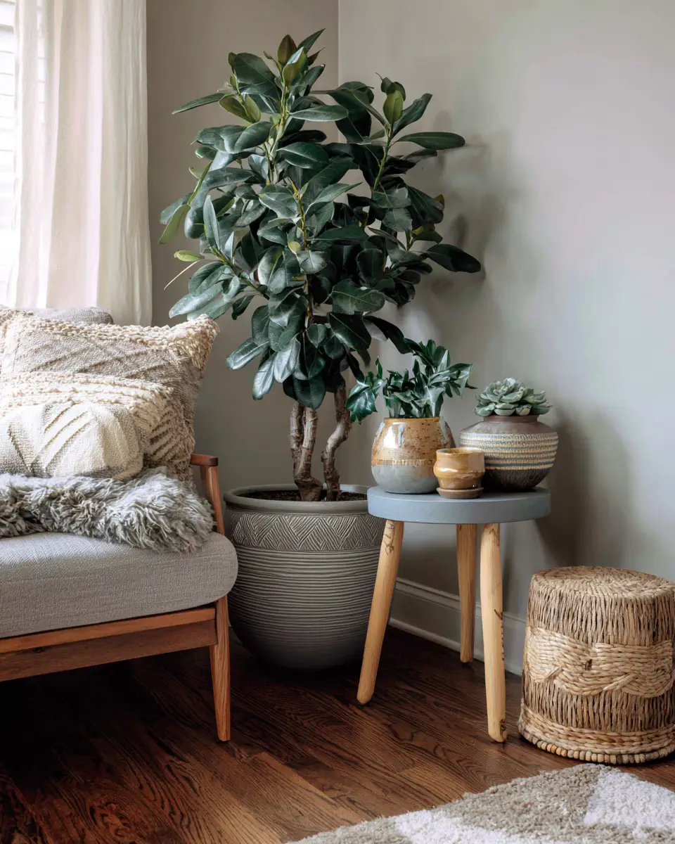 Gray Boho Living Room Decor Ideas