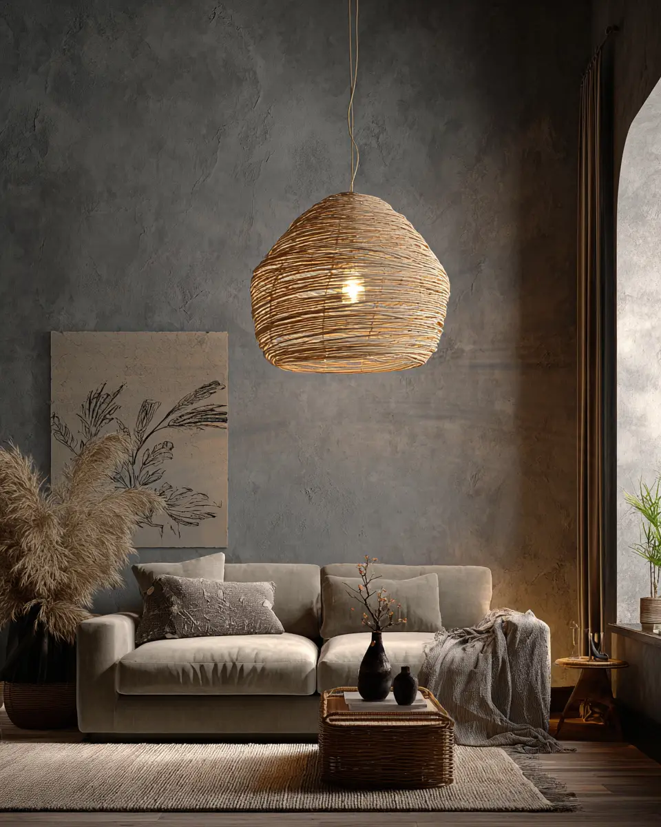 Gray Boho Living Room Decor Ideas