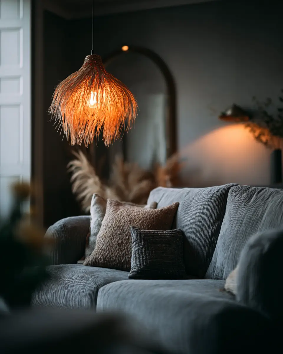 Gray Boho Living Room Decor Ideas