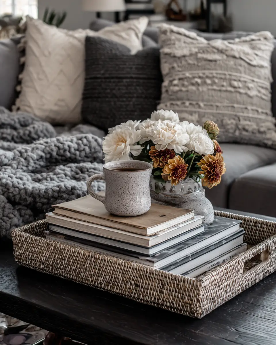 Gray Boho Living Room Decor Ideas