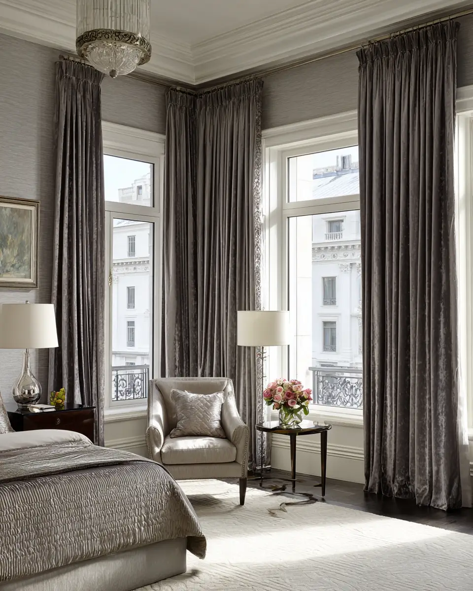 Gray Classic Bedroom Decor Ideas