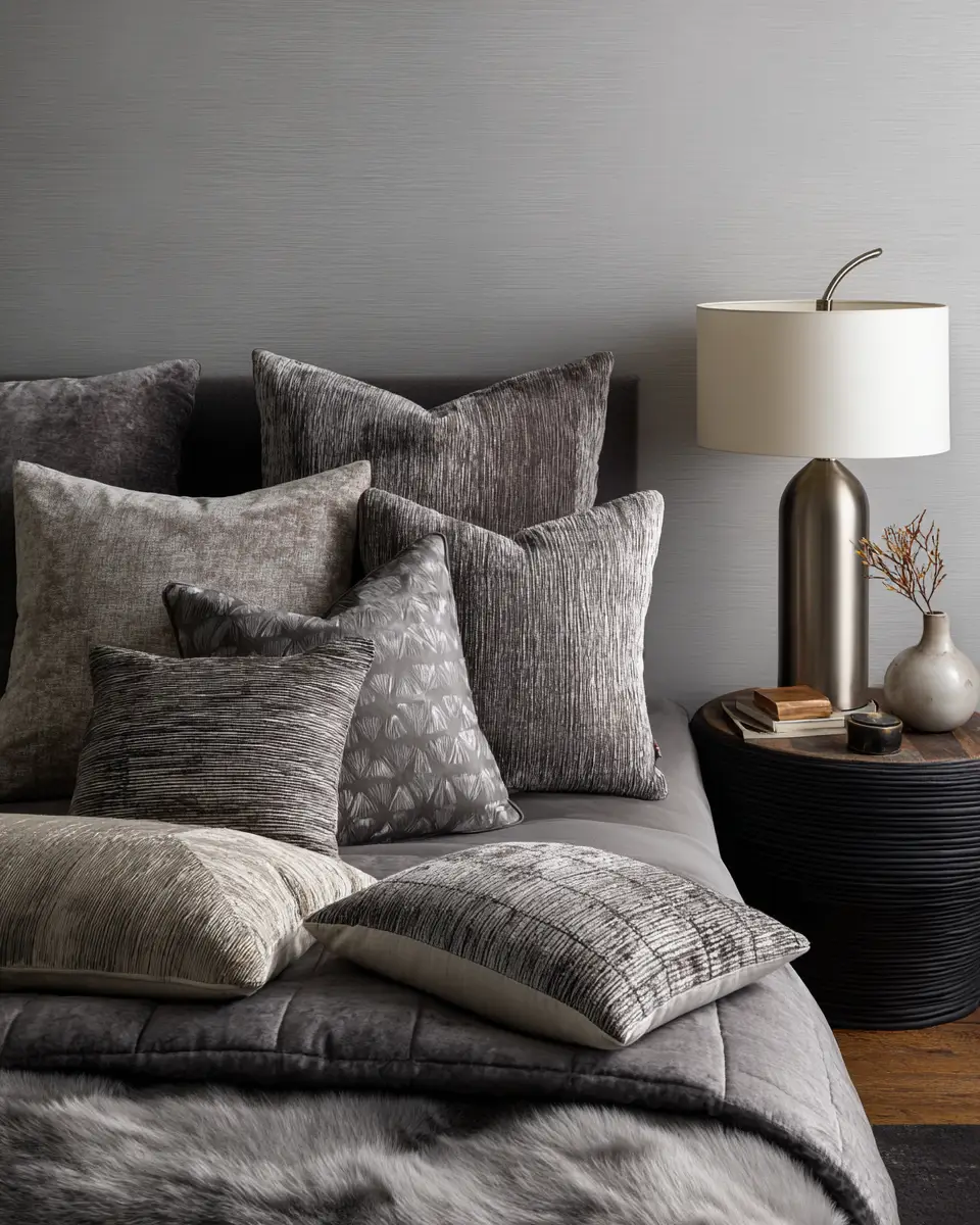 Gray Classic Bedroom Decor Ideas