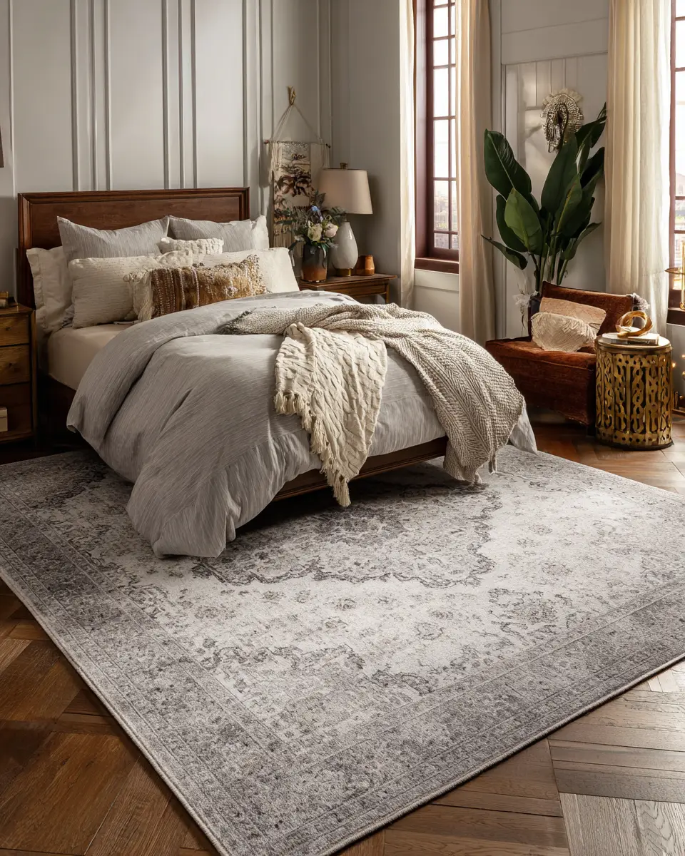 Gray Classic Bedroom Decor Ideas