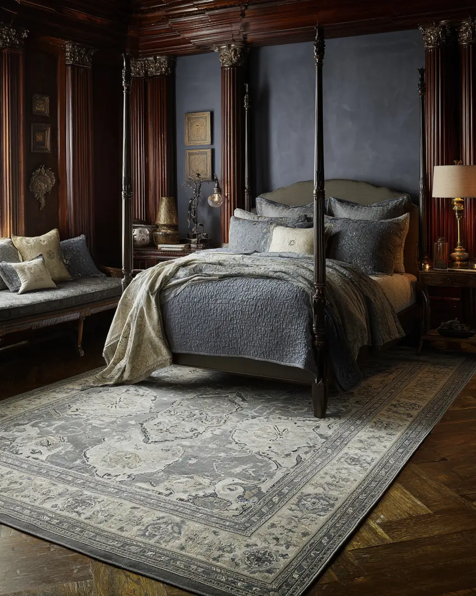 Gray Classic Bedroom Decor Ideas