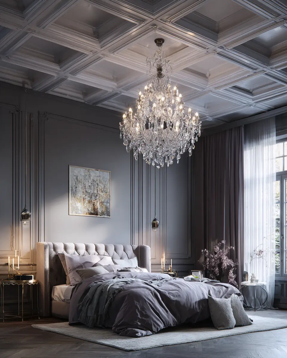 Gray Classic Bedroom Decor Ideas