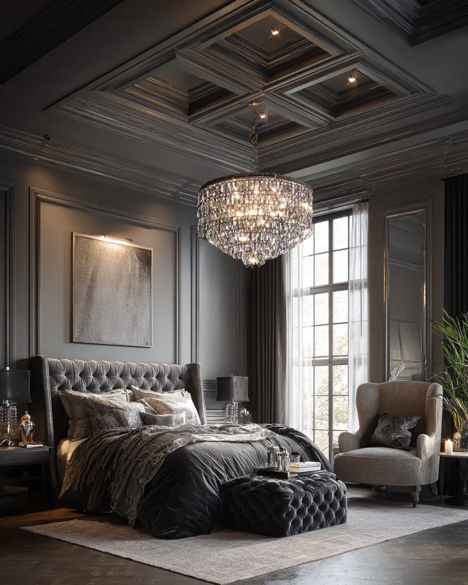 Gray Classic Bedroom Decor Ideas