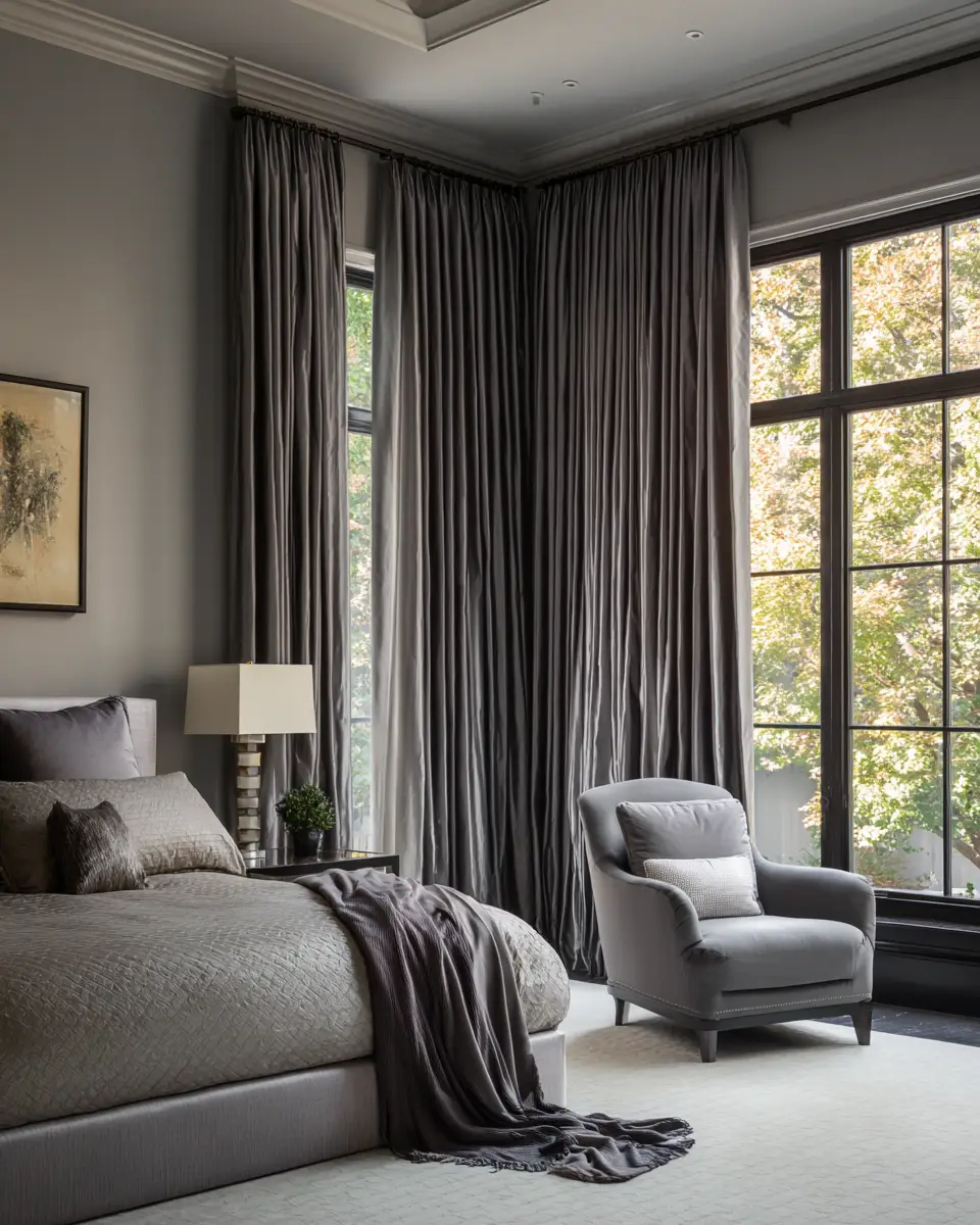 Gray Classic Bedroom Decor Ideas