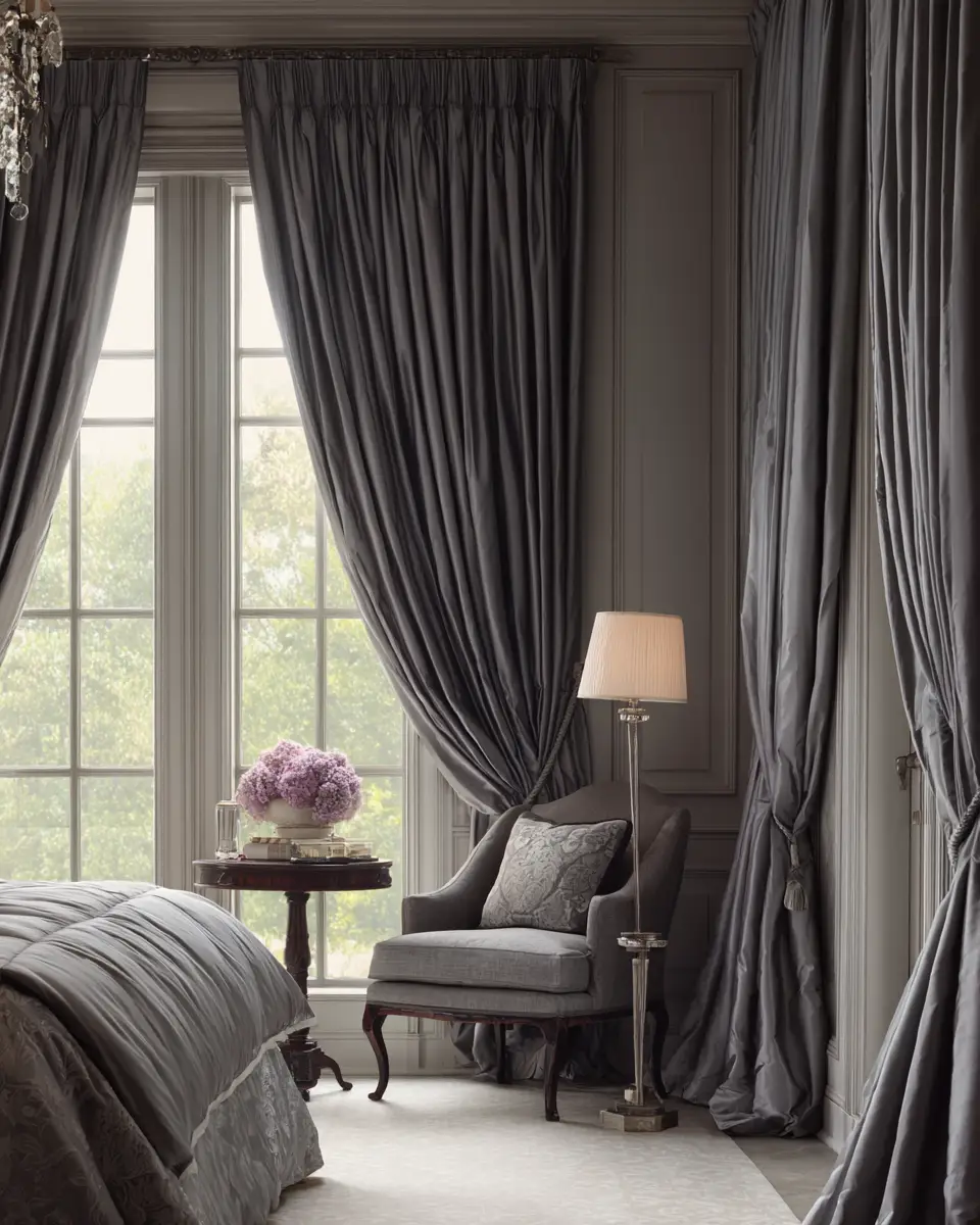 Gray Classic Bedroom Decor Ideas