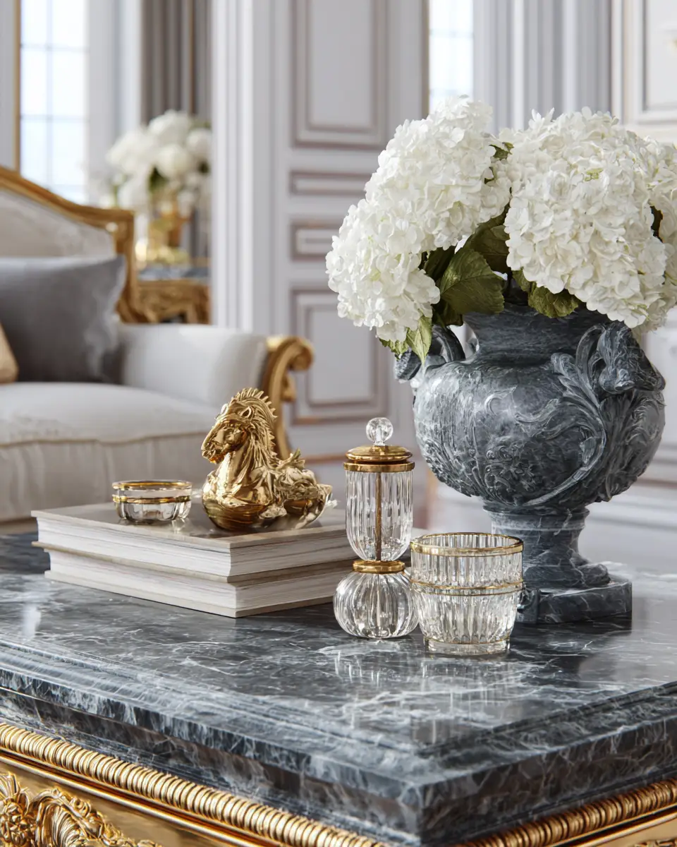 Gray Classic Living Room Decor Ideas