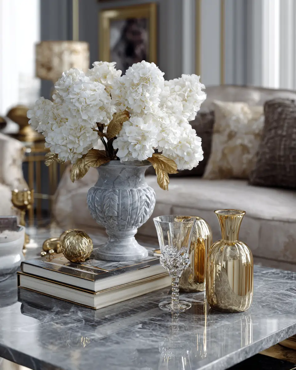 Gray Classic Living Room Decor Ideas