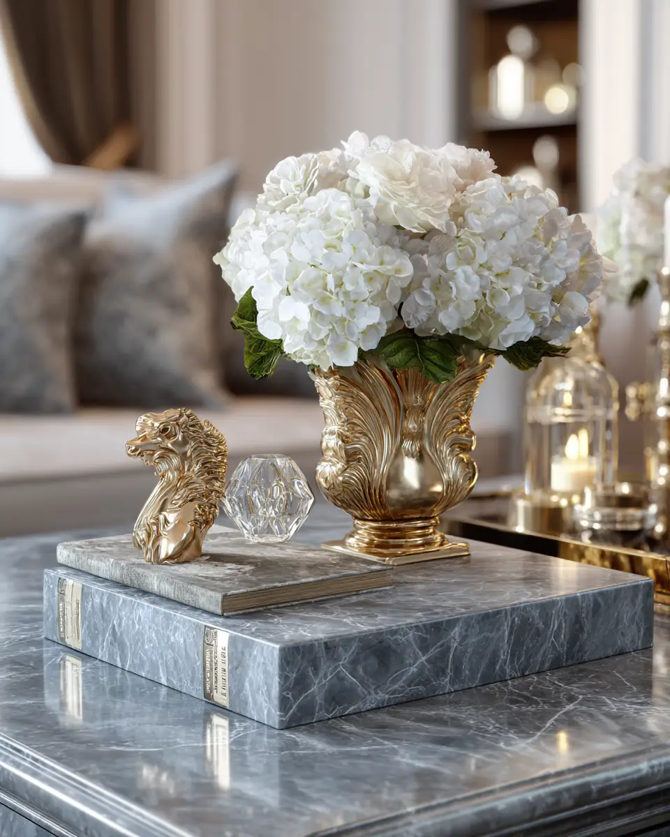 Gray Classic Living Room Decor Ideas