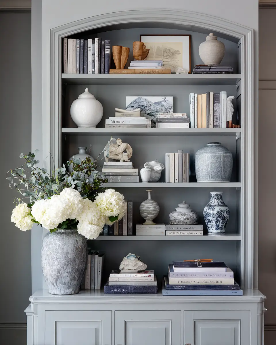 Gray Classic Living Room Decor Ideas