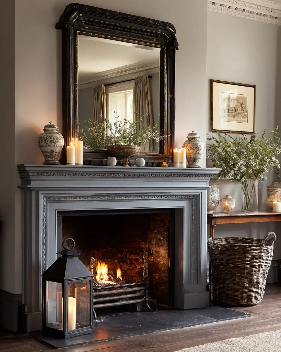 Gray Classic Living Room Decor Ideas