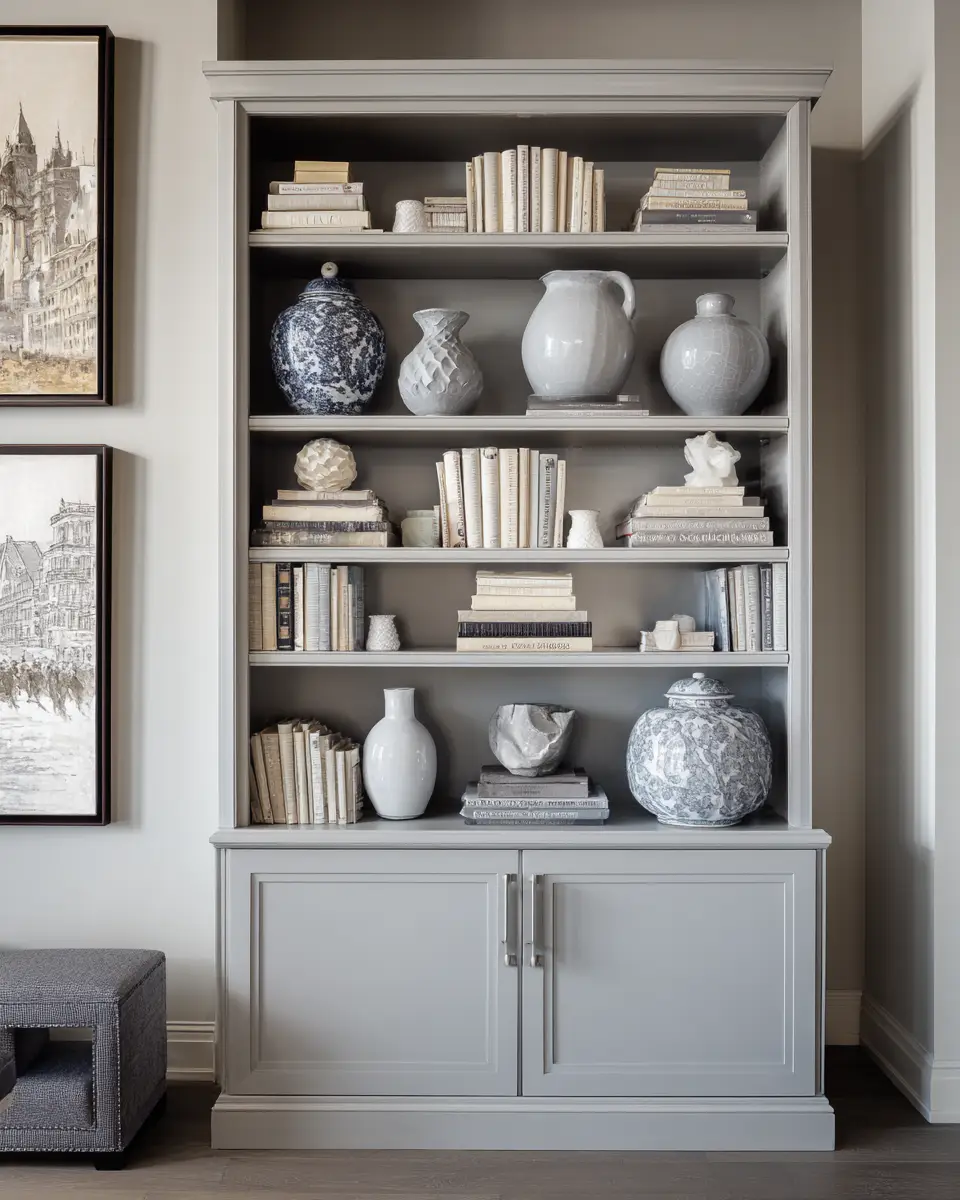 Gray Classic Living Room Decor Ideas