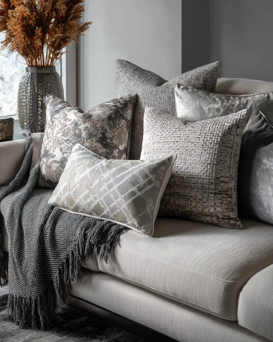 Gray Classic Living Room Decor Ideas