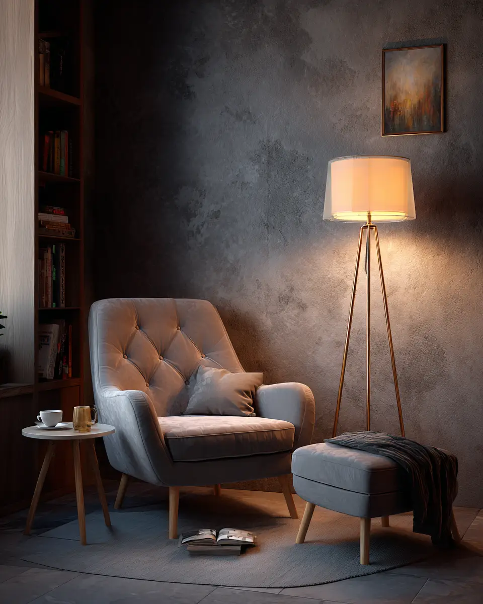 Gray Classic Living Room Decor Ideas