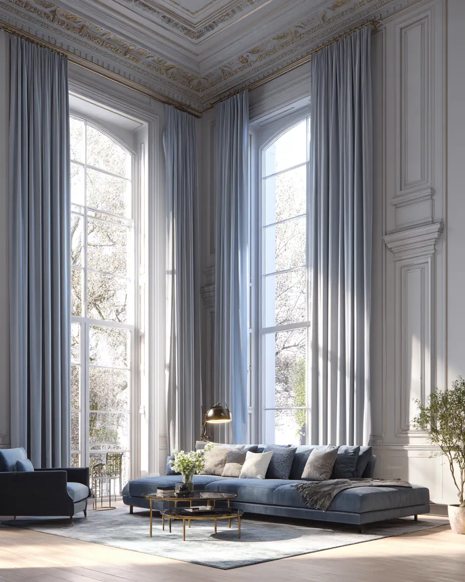 Gray Classic Living Room Decor Ideas