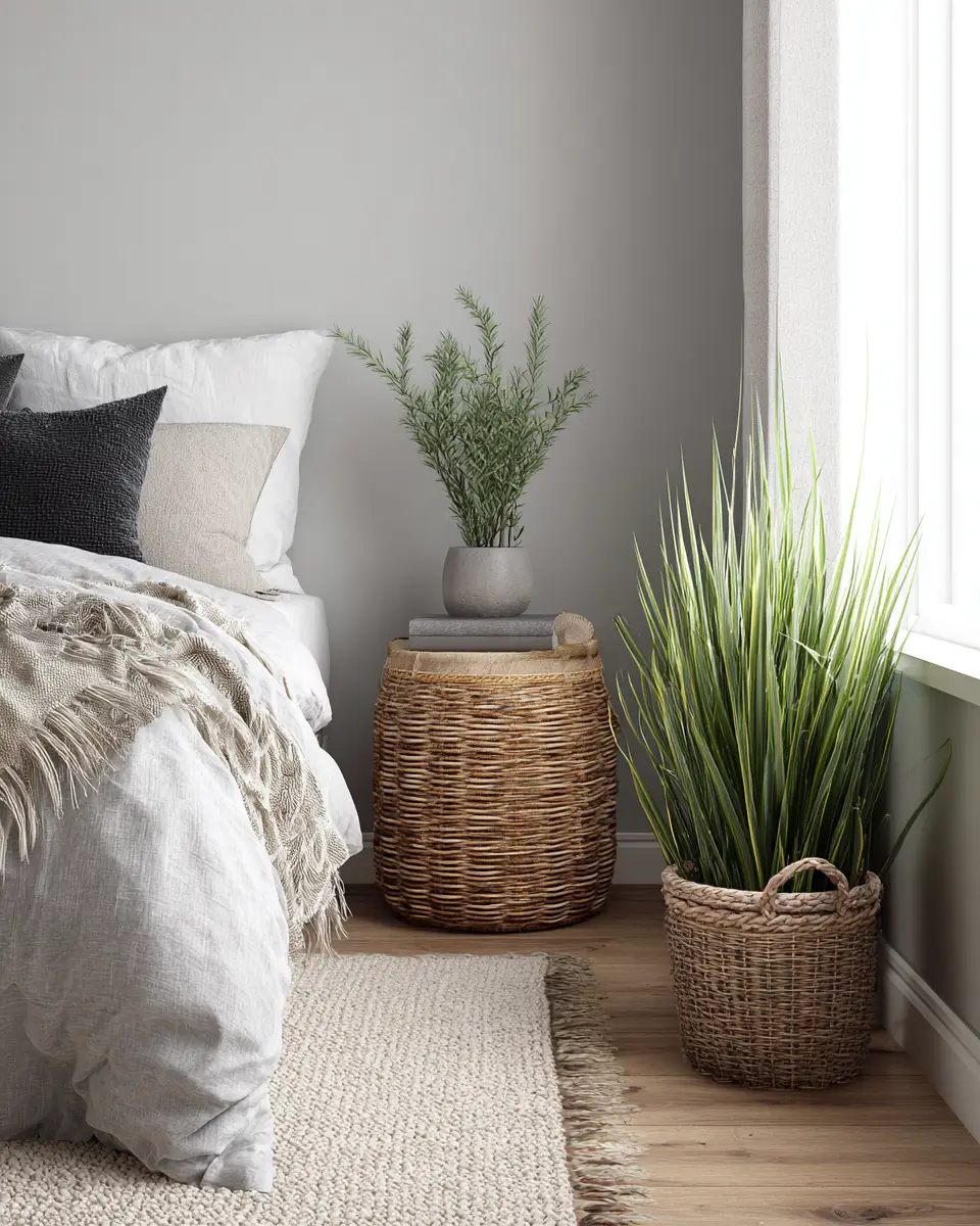 Gray Coastal Bedroom Decor Ideas