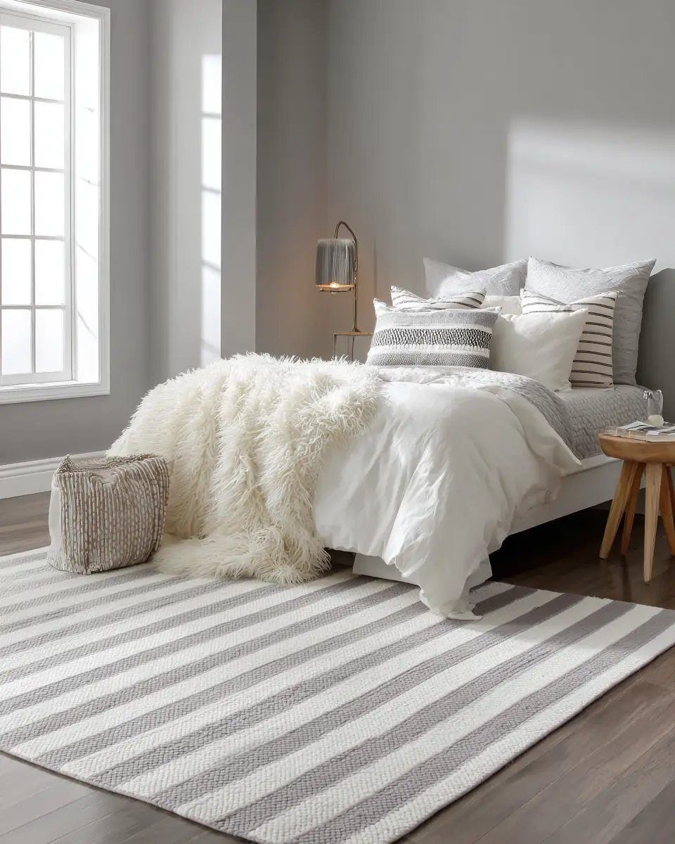 Gray Coastal Bedroom Decor Ideas