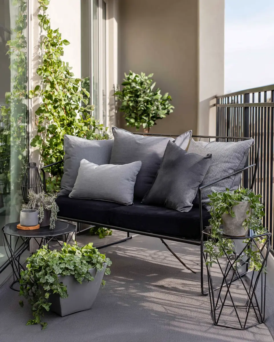 Gray Industrial Porch Decor Ideas