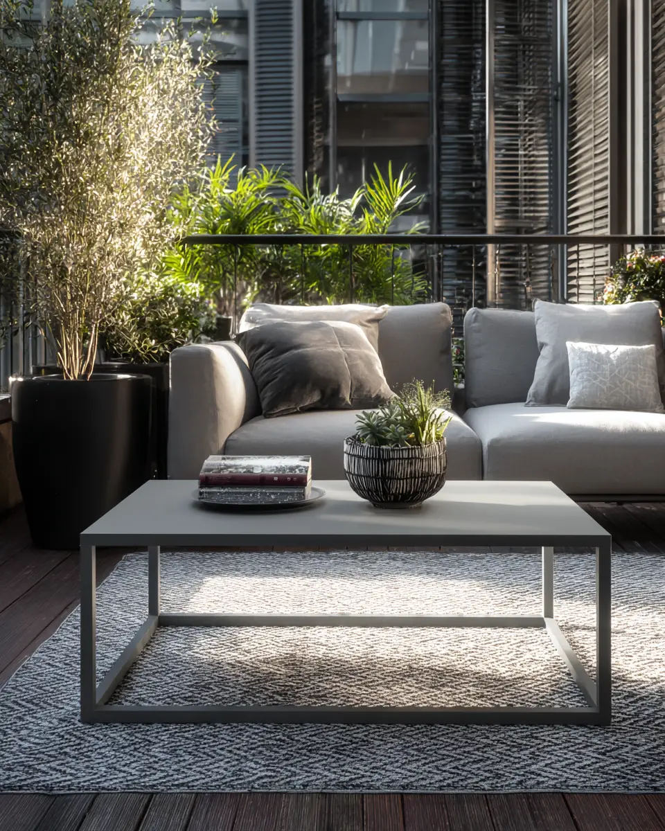 Gray Industrial Porch Decor Ideas