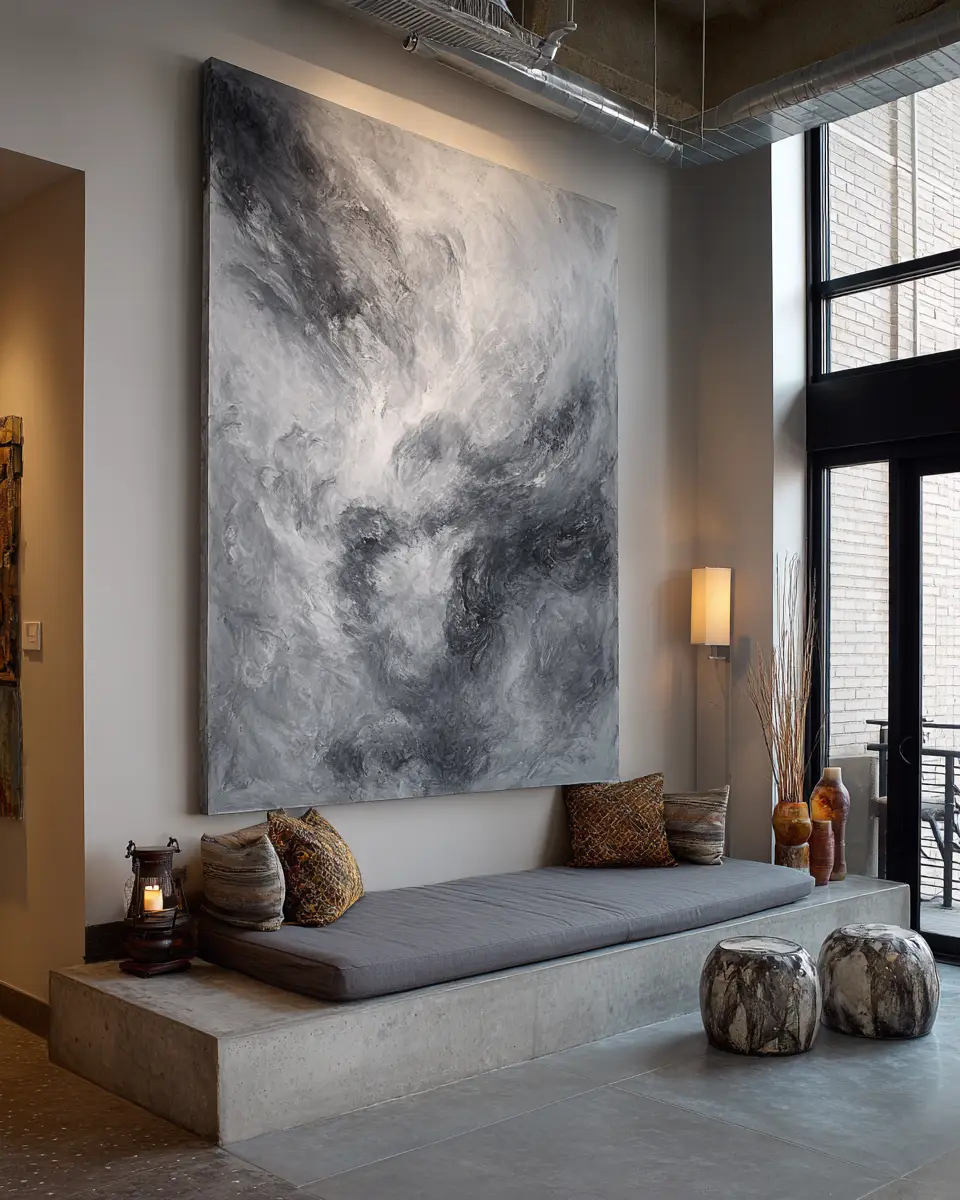 Gray Industrial Porch Decor Ideas