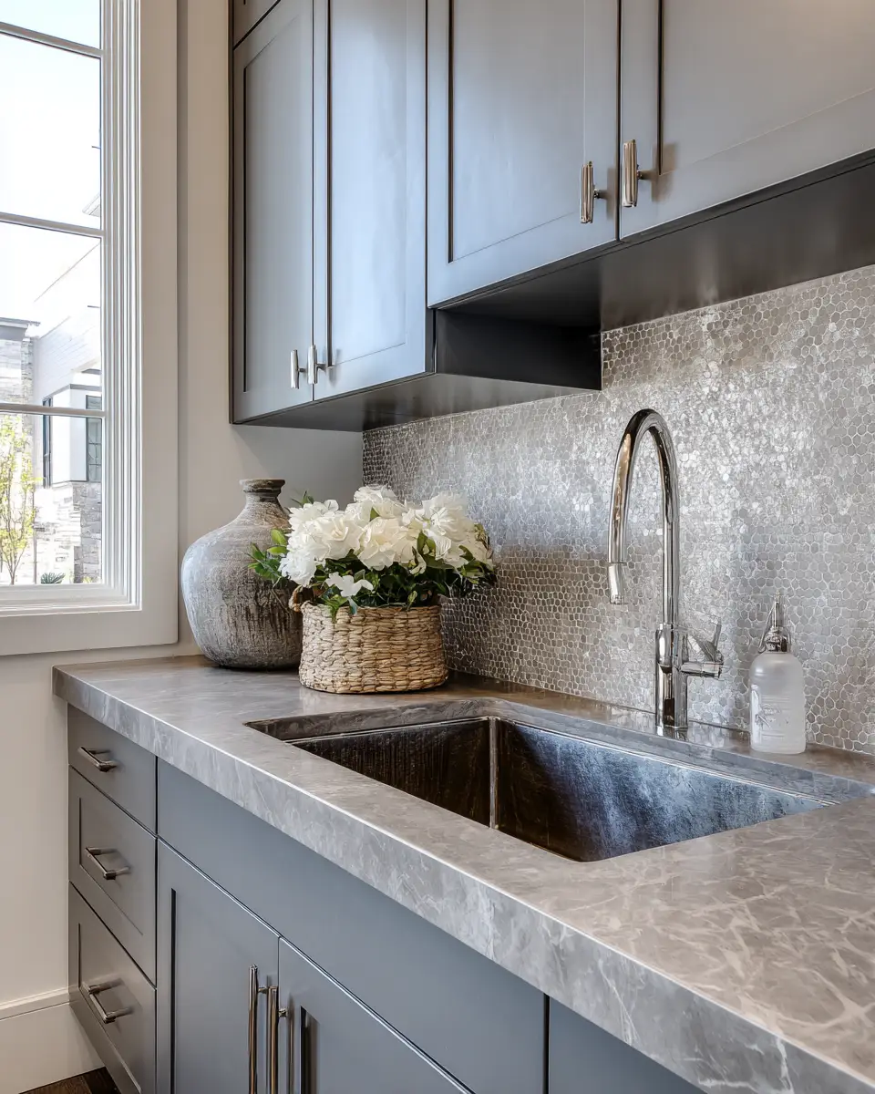 Gray Laundry Room Decor Ideas