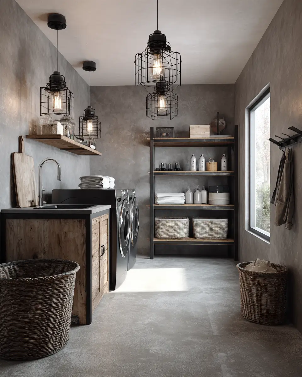 Gray Laundry Room Decor Ideas