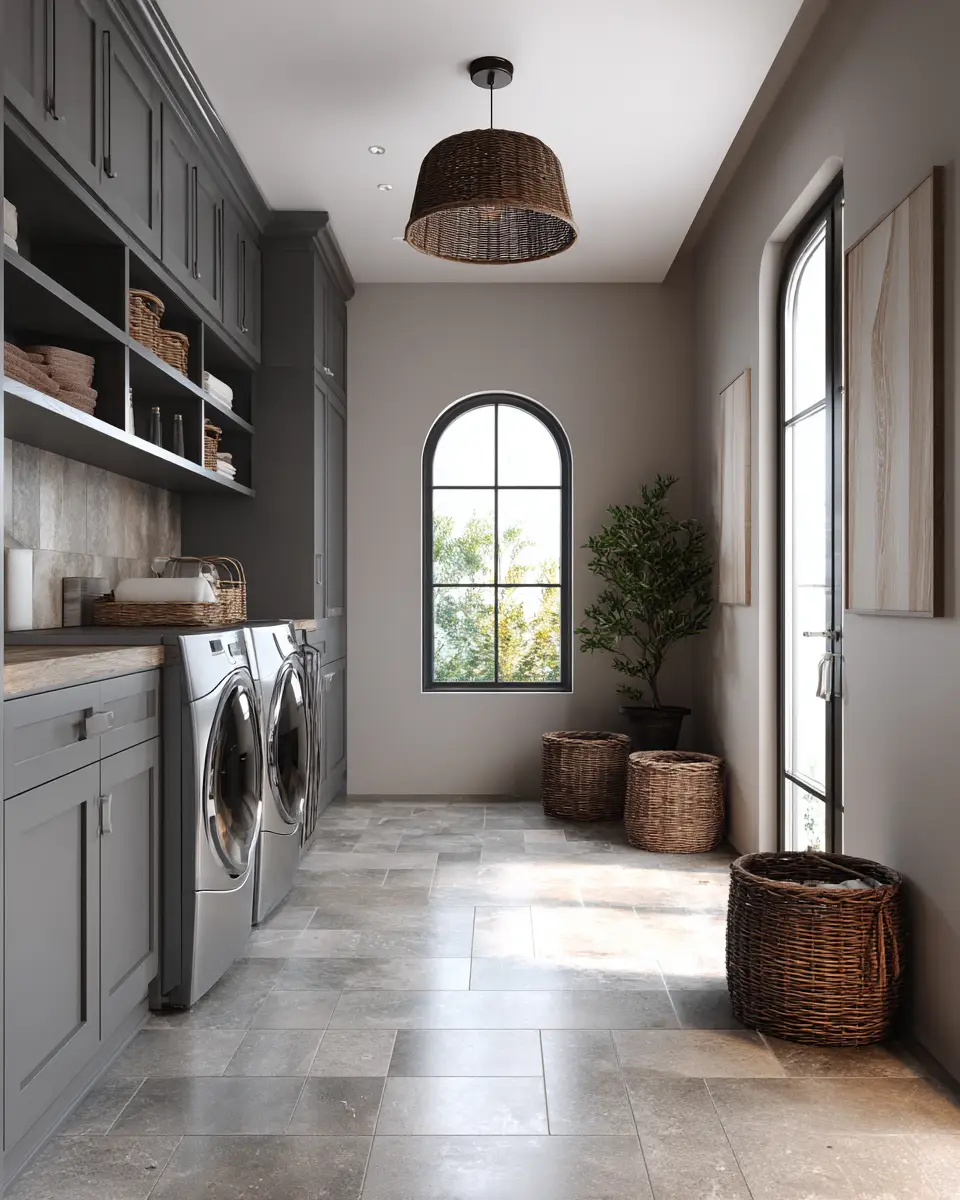 Gray Laundry Room Decor Ideas