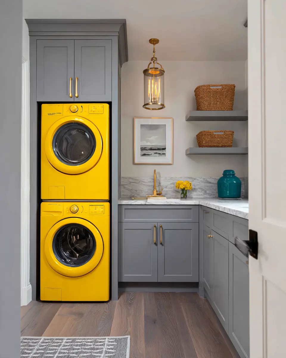Gray Laundry Room Decor Ideas