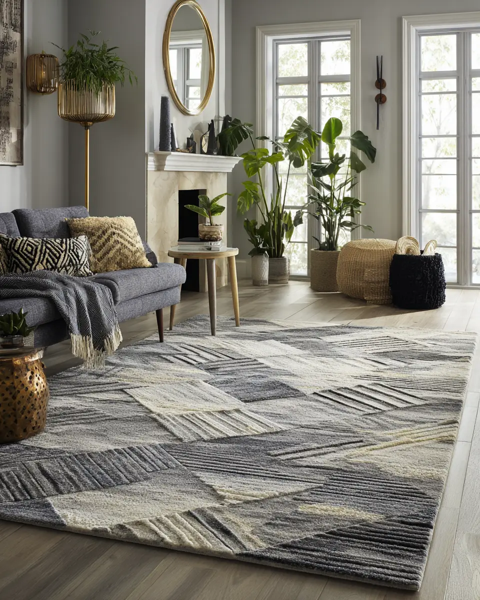 Gray Mid-Century Modern Bedroom Decor Ideas