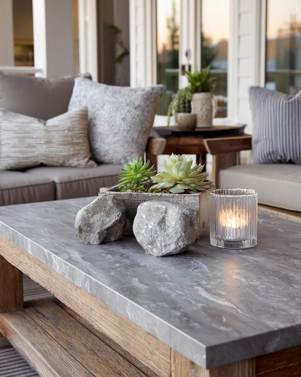 Gray Minimalist Porch Decor Ideas