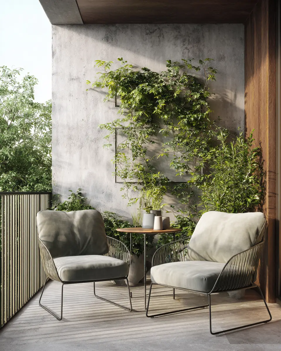 Gray Modern Balcony Decor Ideas