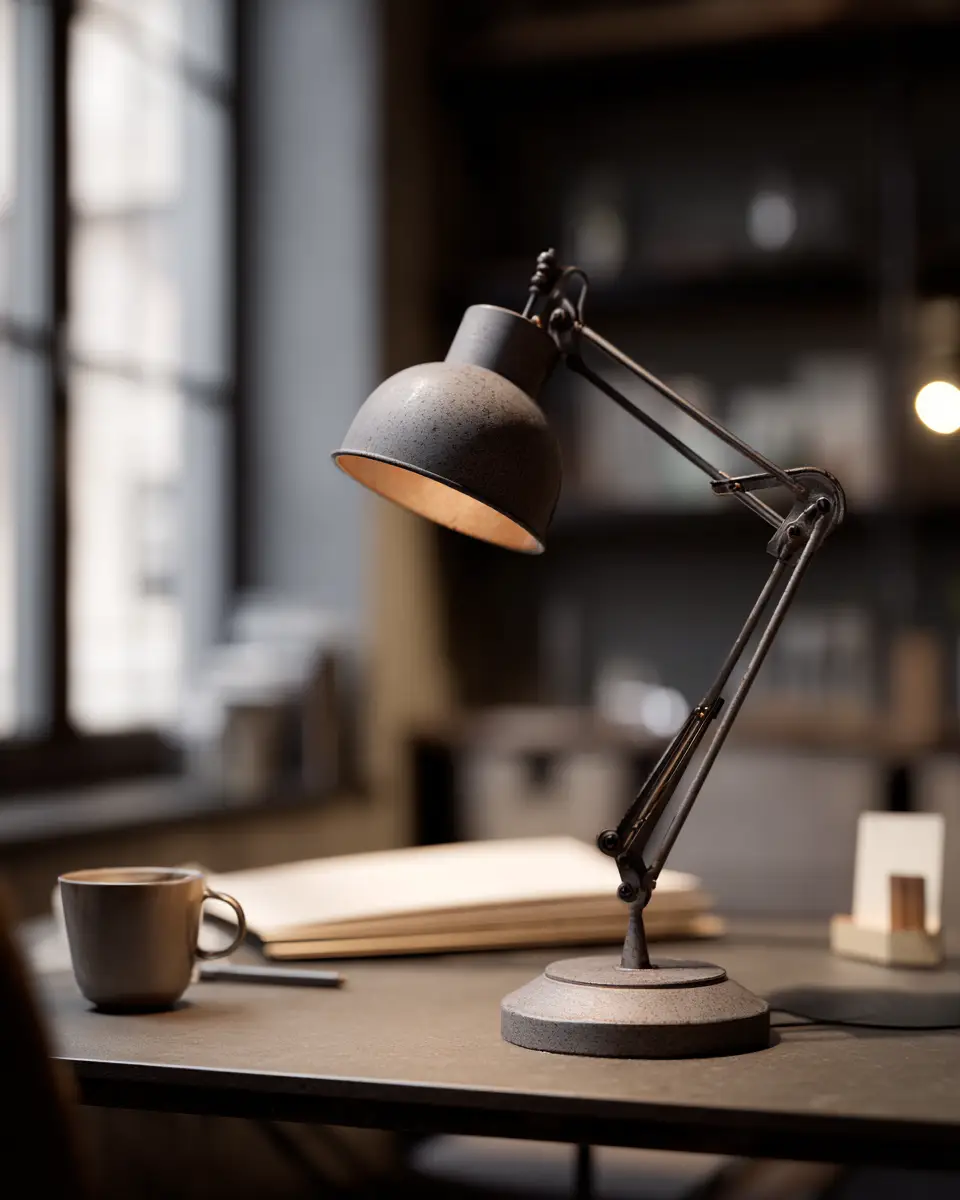 Gray Rustic Home Office Decor Ideas