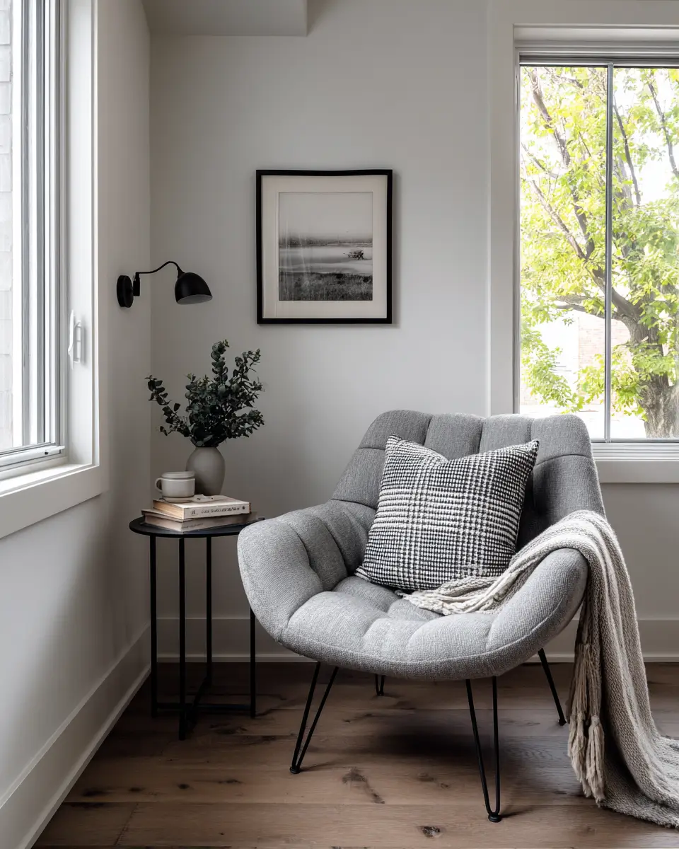 Gray Scandinavian Laundry Room Decor Ideas