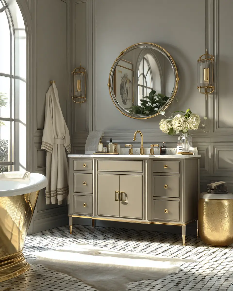 Greige Bathroom Decor Ideas