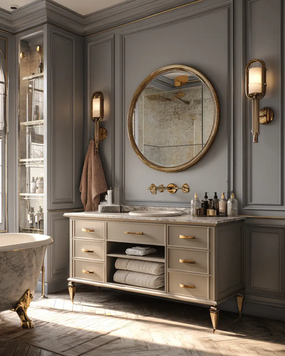 Greige Bathroom Decor Ideas