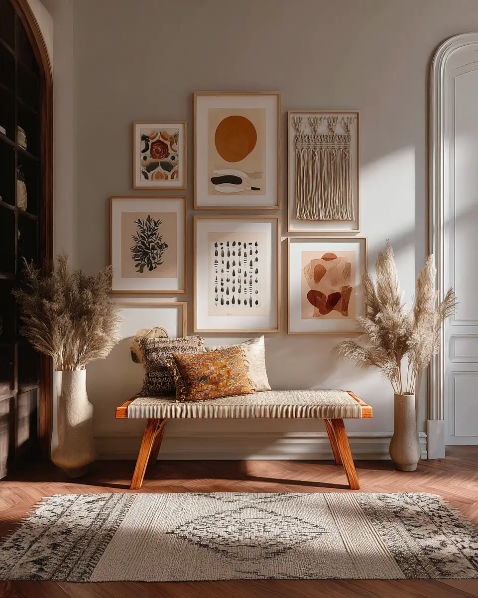 Greige Boho Dining Room Decor Ideas