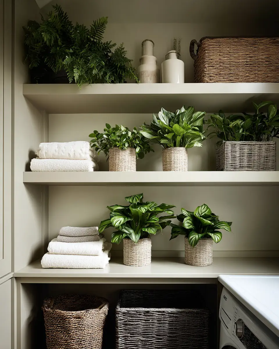 Greige Classic Laundry Room Decor Ideas