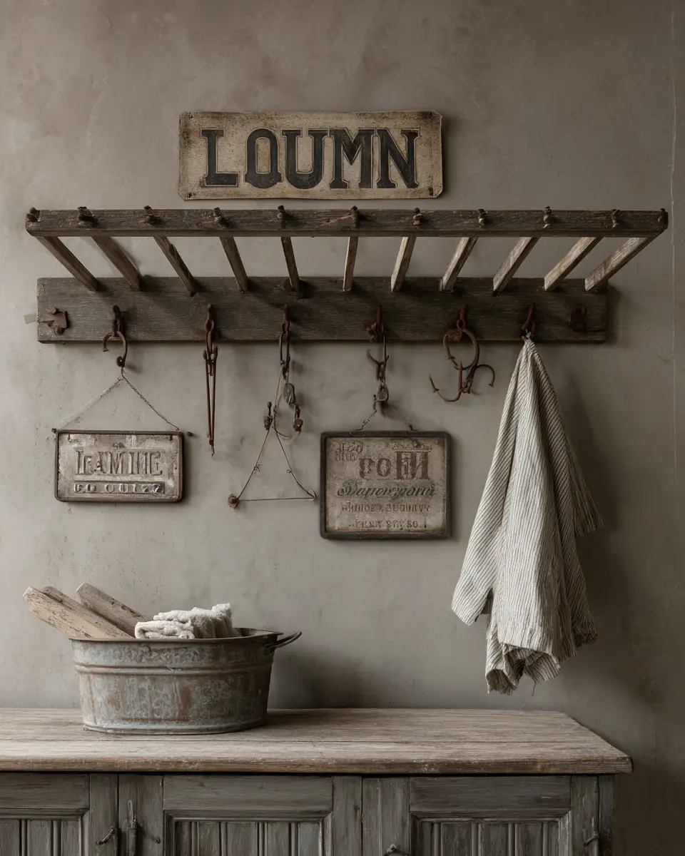 Greige Classic Laundry Room Decor Ideas