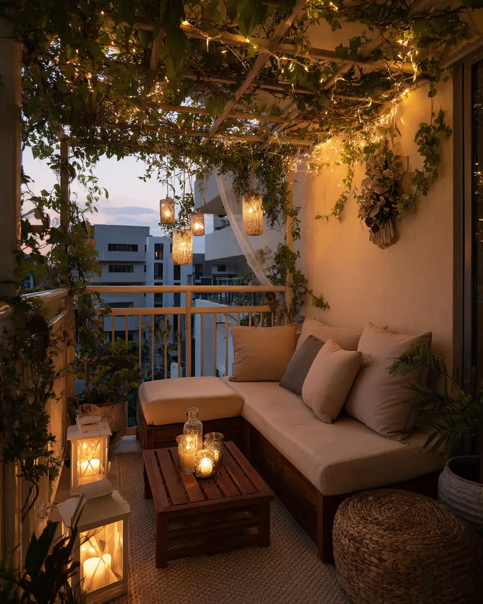 Greige Coastal Balcony Decor Ideas