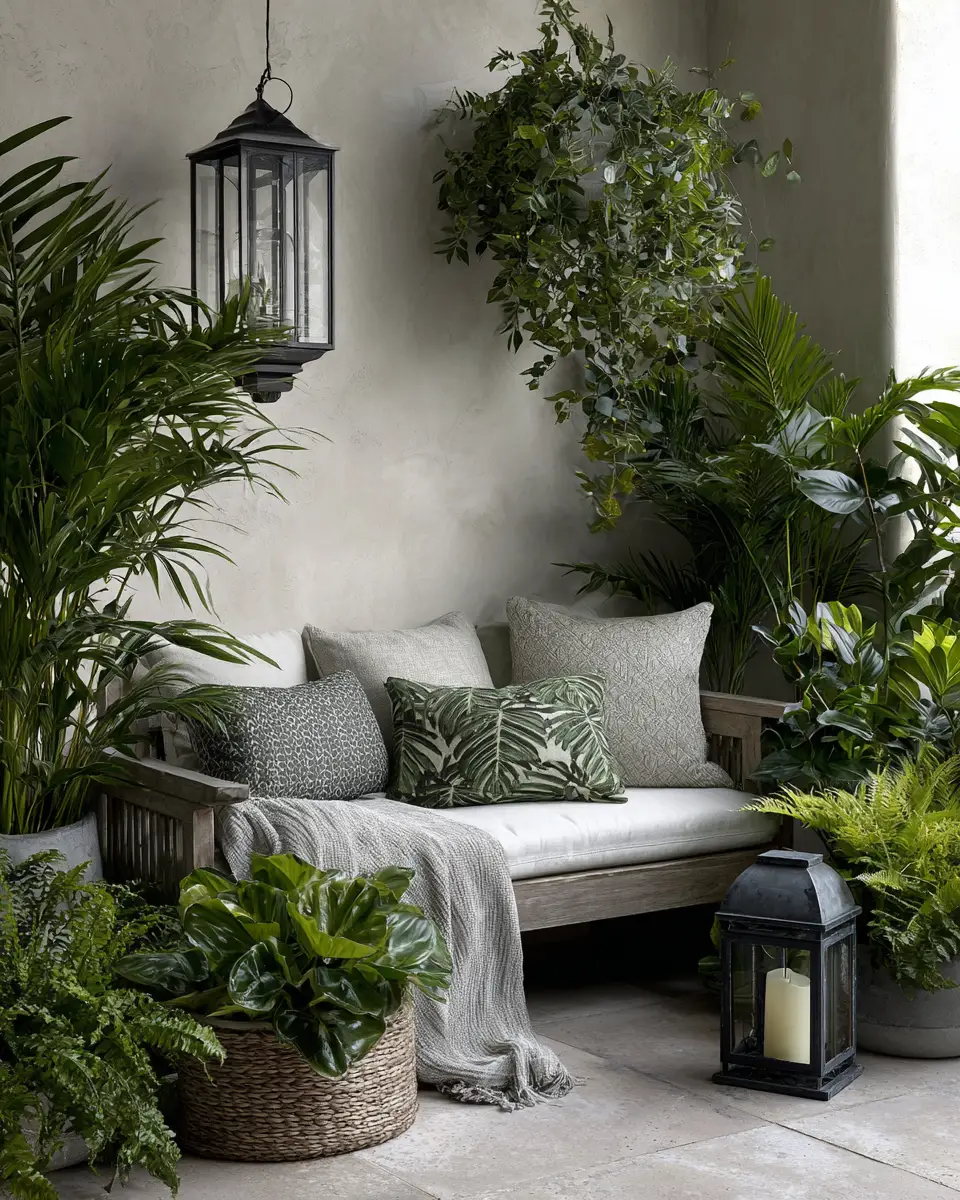 Greige Coastal Balcony Decor Ideas
